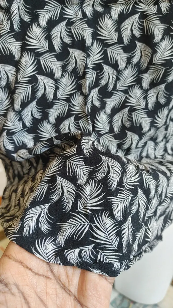 blouse manche courte plume viscose - photo numéro 5