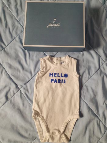 Bodie / body jacadi 1 mois