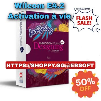 Installation Wilcom E4.2 activation à vie, à distance