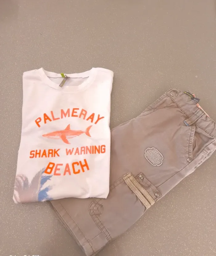 Short neuf et t shirt Orchestea