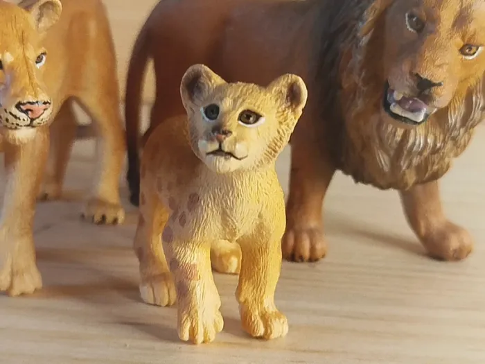 Schleich famille lion Figurine Félin animal de la savane - photo numéro 2