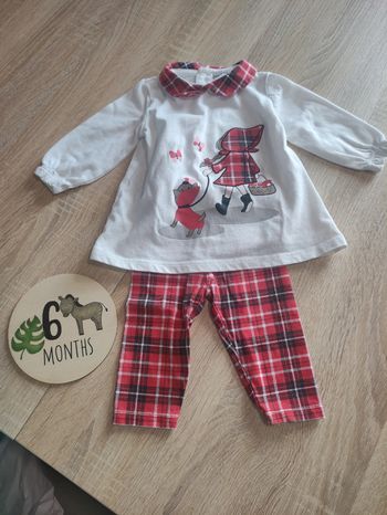 Ensemble fillette et son chien 6 mois