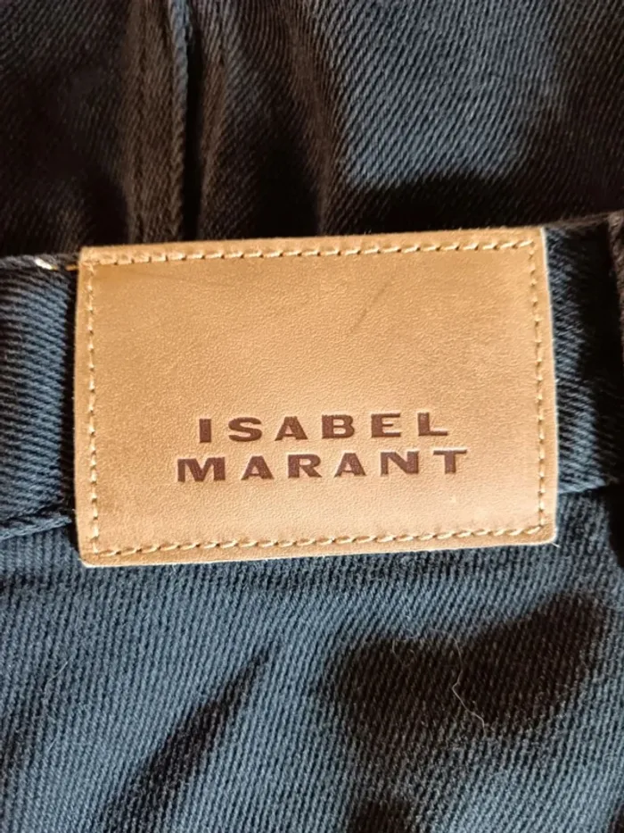 Jupe longue denim léger Isabel Marant - photo numéro 11