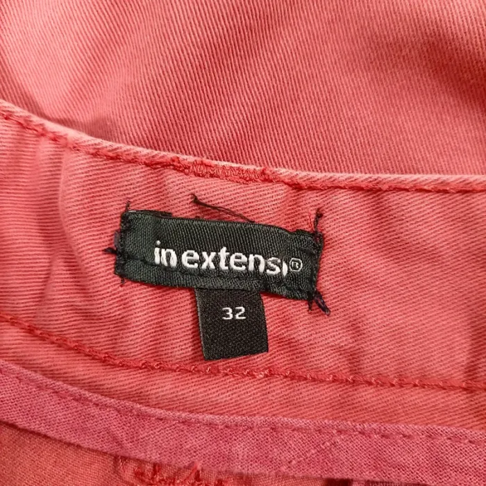 Short chino rose framboise In Extenso T32 (équiv. 40 EU), 100% coton, poches italiennes A866 - photo numéro 9