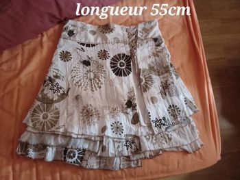 jupe ton beige t38