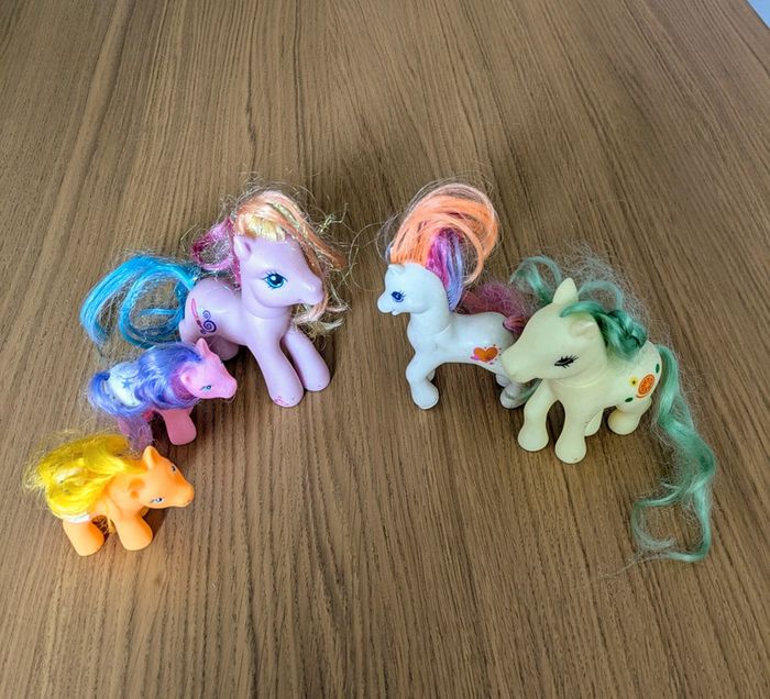 5 petits poneys