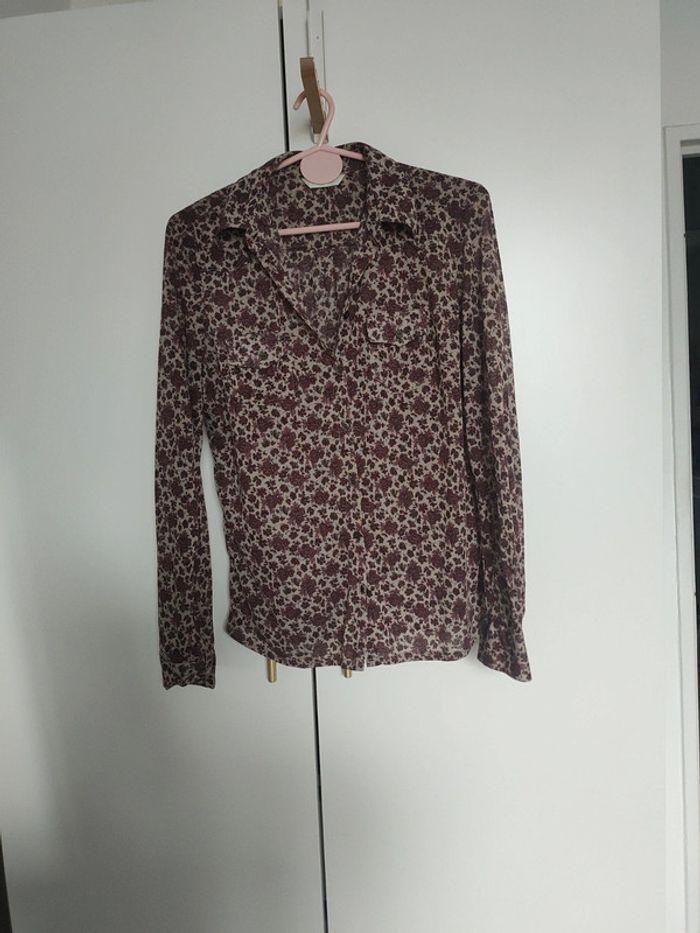 Chemise fleurie
