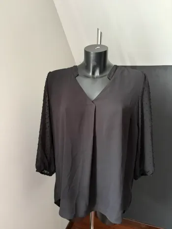 Blouse noire cache cache taille 3