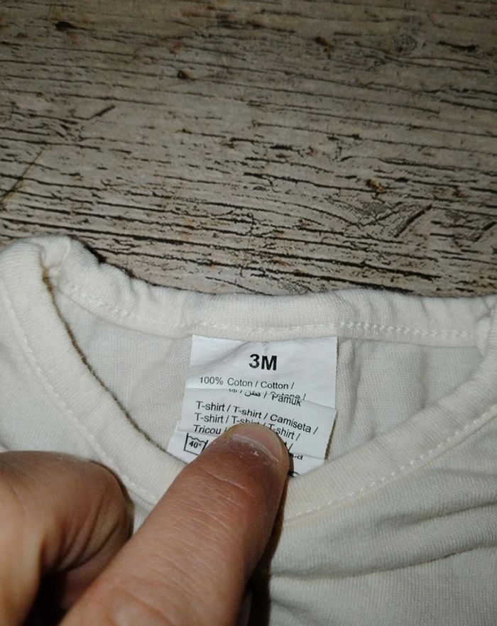 Joli t-shirt manches longues fille 3 mois - photo numéro 4