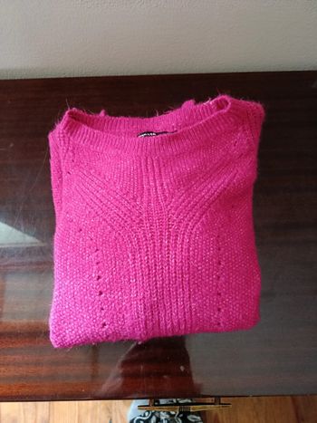 Pull rose in extenso 10 ans