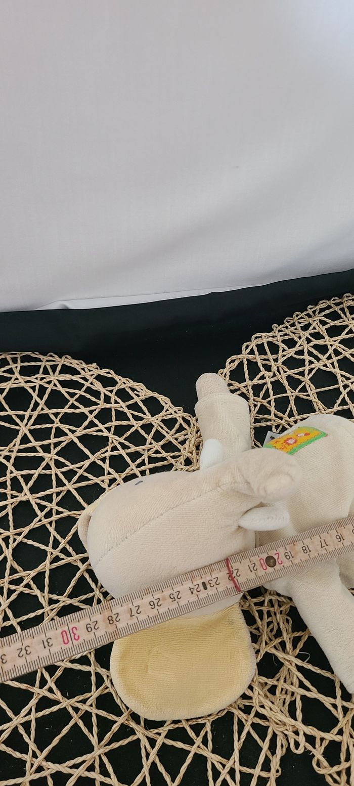 doudou éléphant " les loustics" 28 cm Moulin roty - photo numéro 4