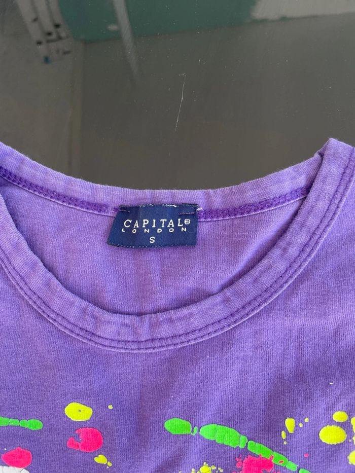 T-shirt capital, London, en taille S - photo numéro 3