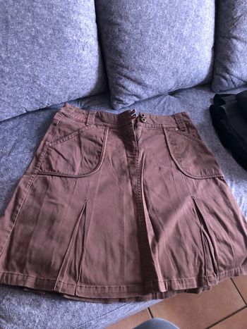 Jupe marron 34