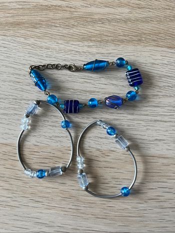 Bracelets bleus