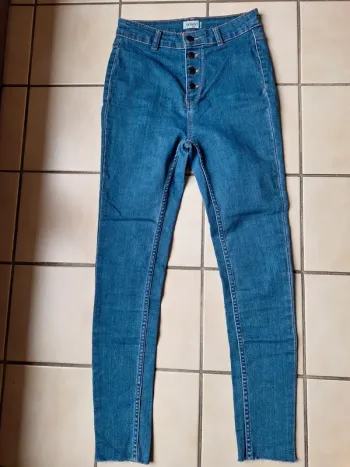 Jean skinny bleu moyen Kiabi 36