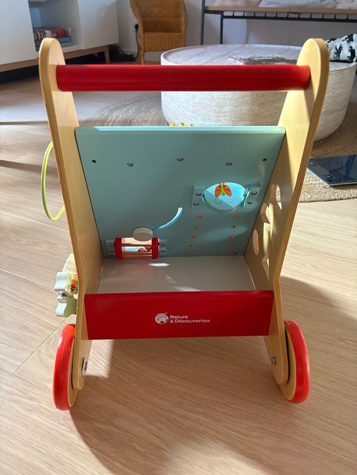 Chariot de marche en bois - photo numéro 7