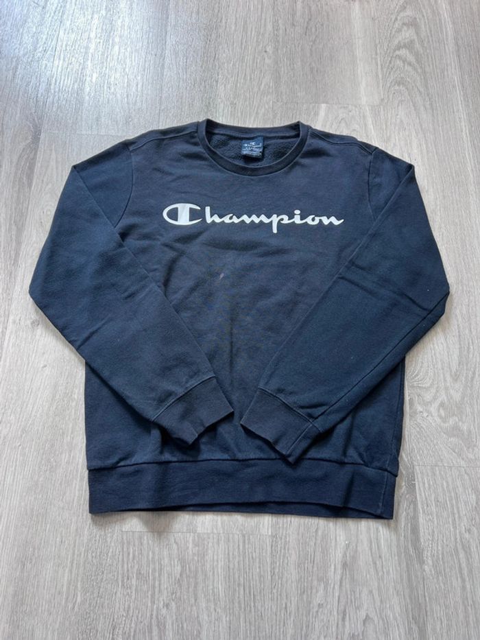 Pull Champion Bleu marine Taille S (XL Enfant)