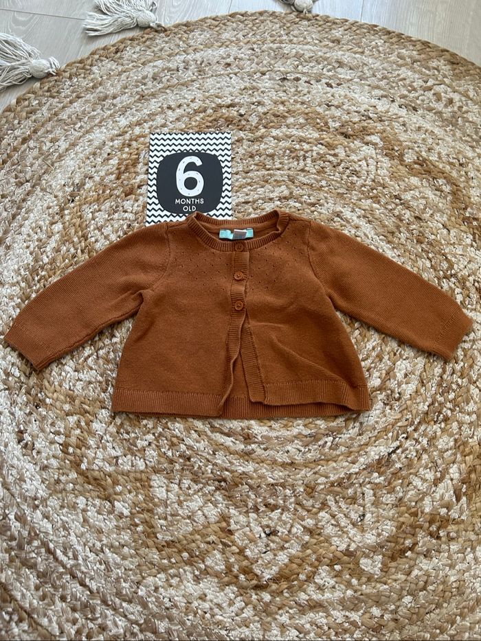 Gilet marron Obaïbi