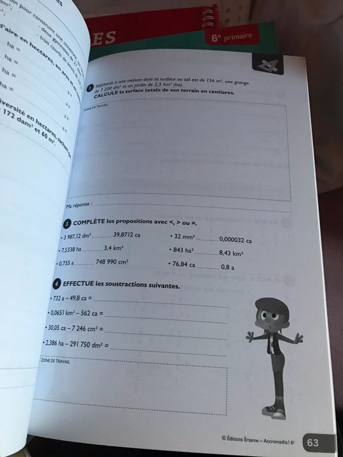 Accromaths ! éditions érasme guide de l’enseignant + manuel de l’élève + cahier d’exercices - photo numéro 3