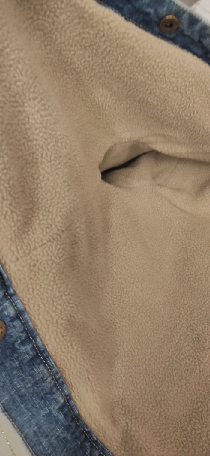 Veste en jean doublée polaire - photo numéro 3