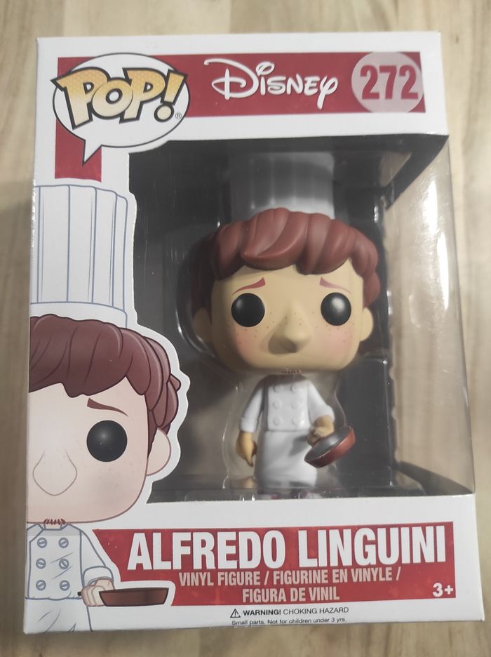 Figurine Funko pop Alfredo Linguini 272 ( Ratatouille )