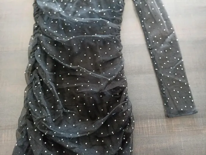 Robe Zara asymétrique strass - photo numéro 5