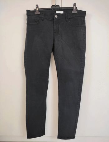 Jean slim noir Kiabi 40