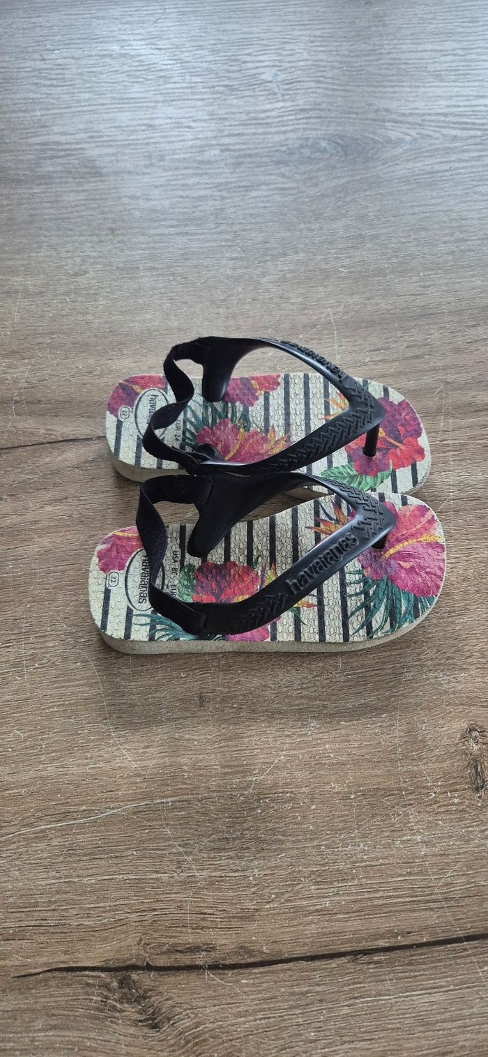Tongs avec élastiques Havaianas T.22