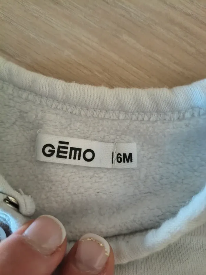 Ensemble pantalon brassière pull garçon 6 mois - photo numéro 6