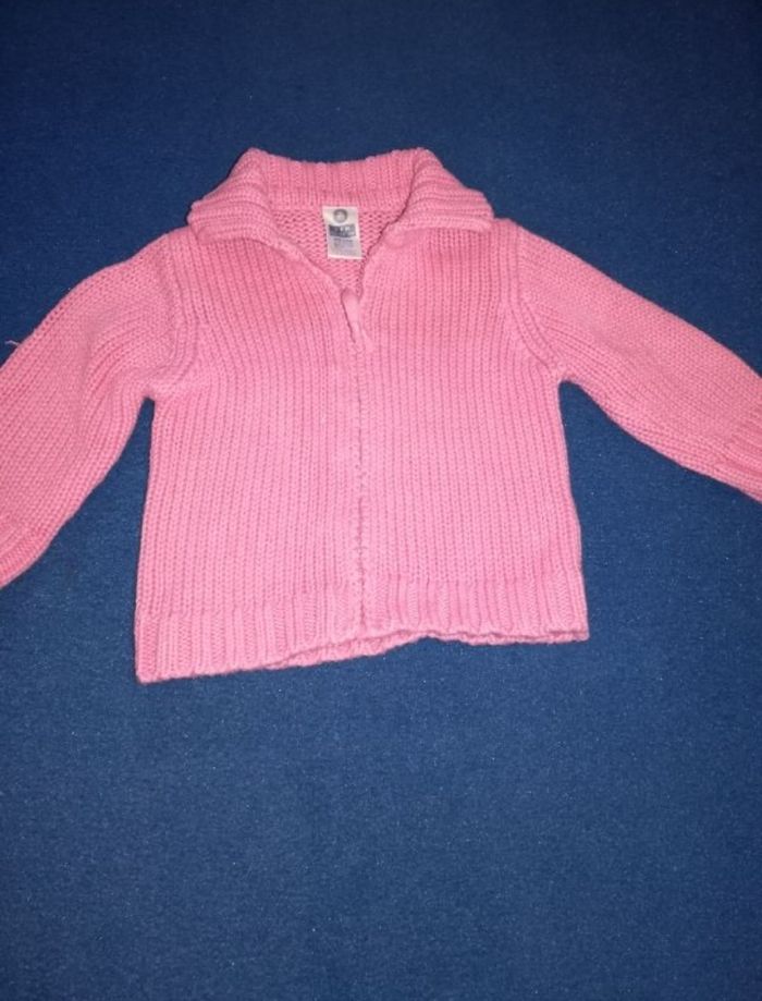 Gilet fille ZA BABY 3/6 mois