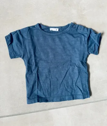 Magnifique t-shirt bleu Verbaudet 6 mois neuf