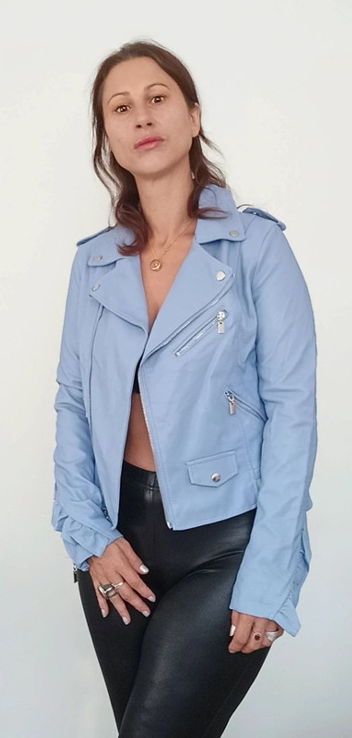 Veste simili cuir pinup neuve - photo numéro 11