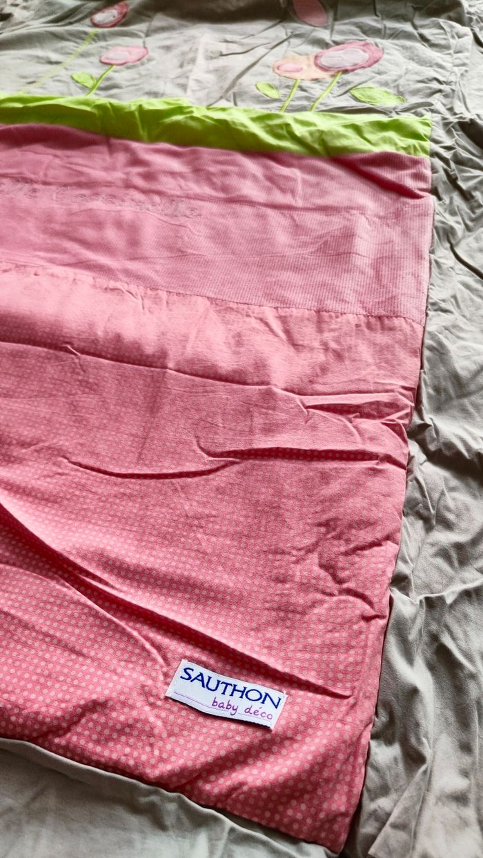 Tour de lit et couvre lit assorti SAUTHON - photo numéro 8