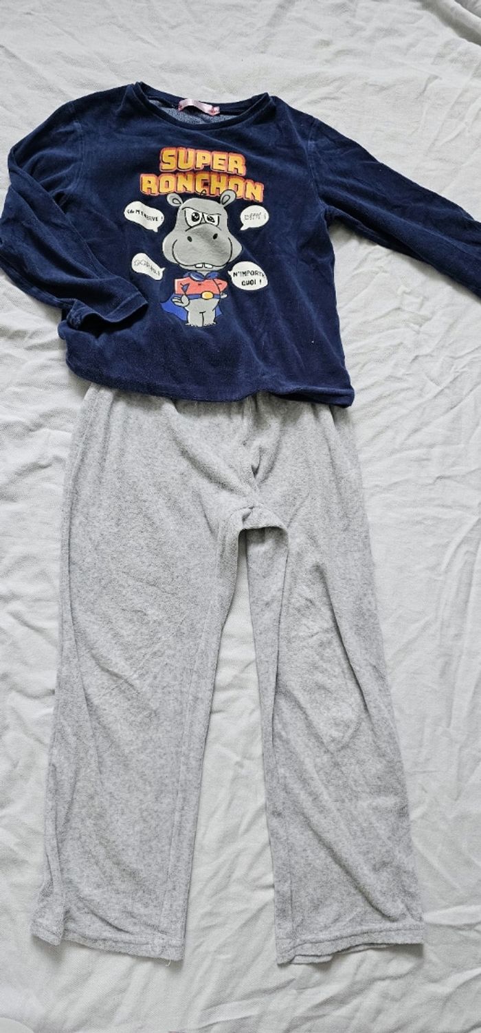 Pyjama deux pièces enfant garçon 8 ans - photo numéro 4
