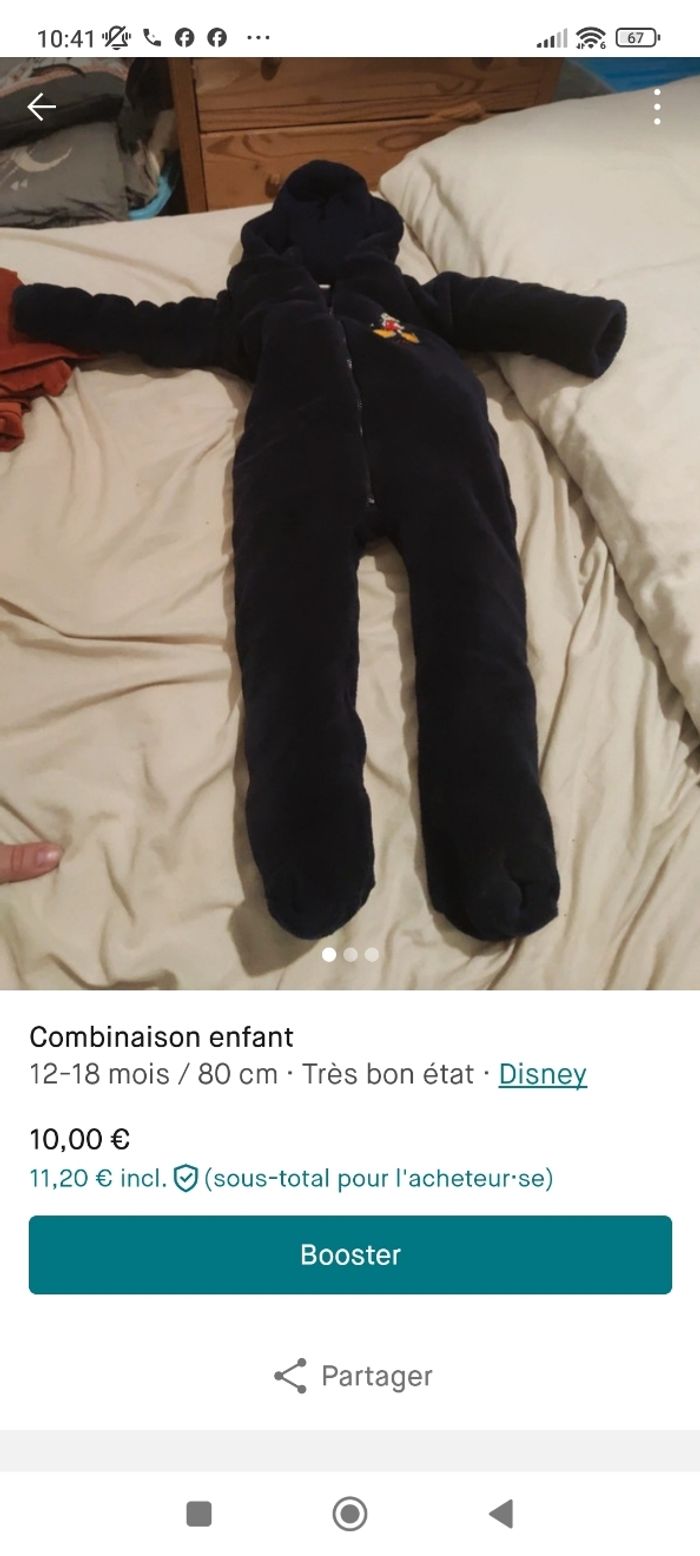 Lot de vêtements
