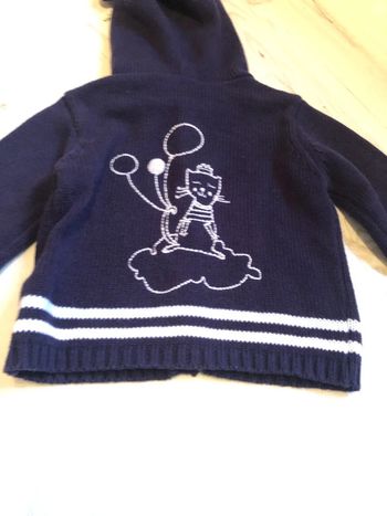 Gilet Z grain de blé neuf 6 mois 68 cm