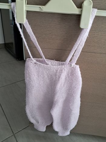 Salopette faite main 6 mois