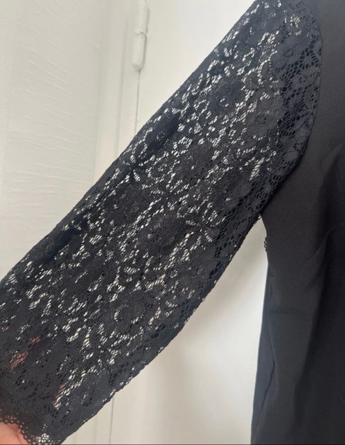 Combishort noir avec dentelle - photo numéro 2