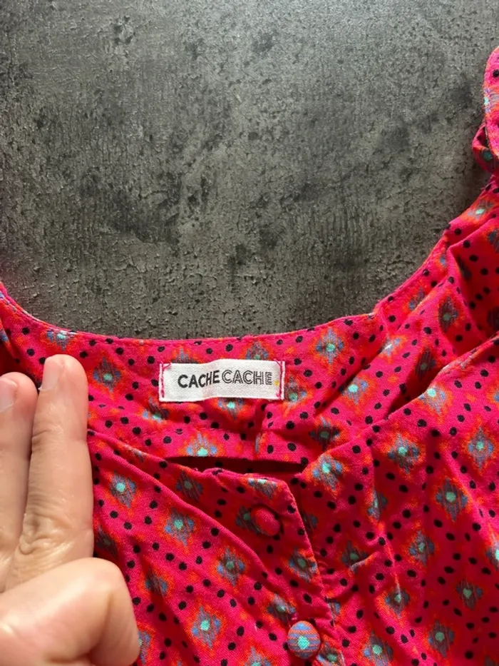 Débardeur à motif femme, cache cache taille 36 - photo numéro 2