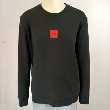 Sweat pull à manches langues noir Hugo M estimé A361