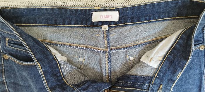 Jean large Flared Gémo. Taille 42. Très bon état - photo numéro 7