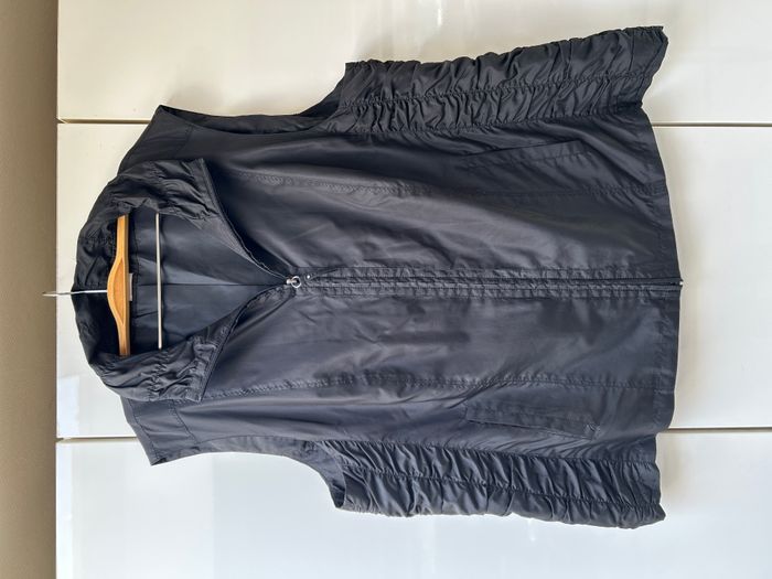 Gilet zippé sans manche noir Atelier GS - Taille 25 (6XL)