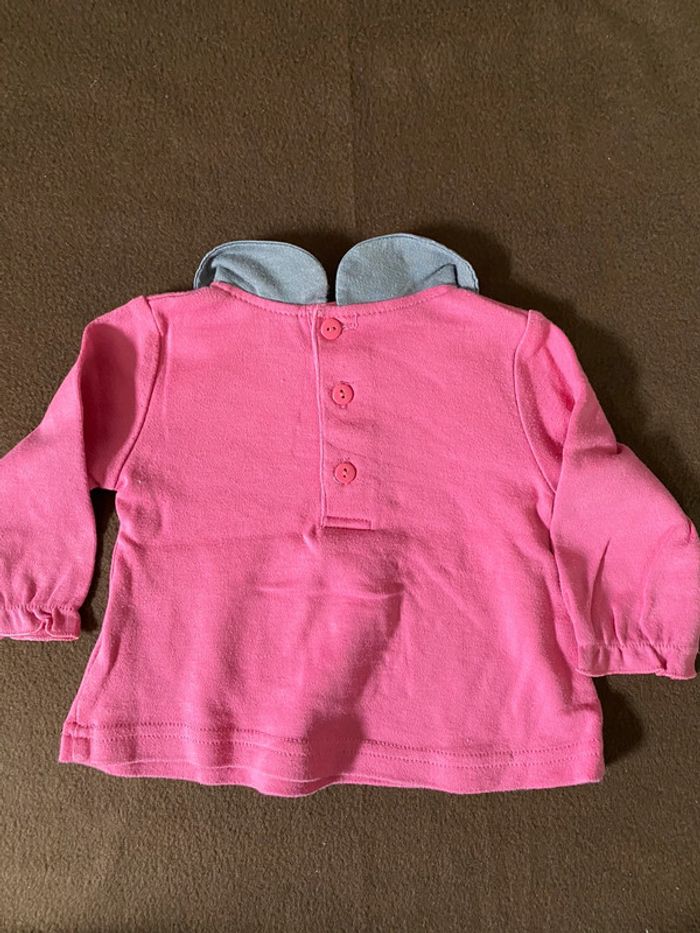 Tee-shirt manche longues 3 mois - photo numéro 2