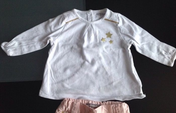 Ensemble pantalon et tee-shirt manches longues Verbaudet - 24 mois - photo numéro 2