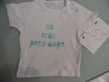 t-shirt 3 mois manche court