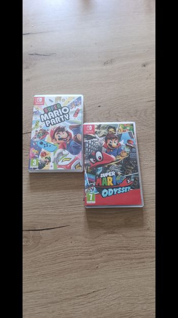 Lot jeux switch Mario