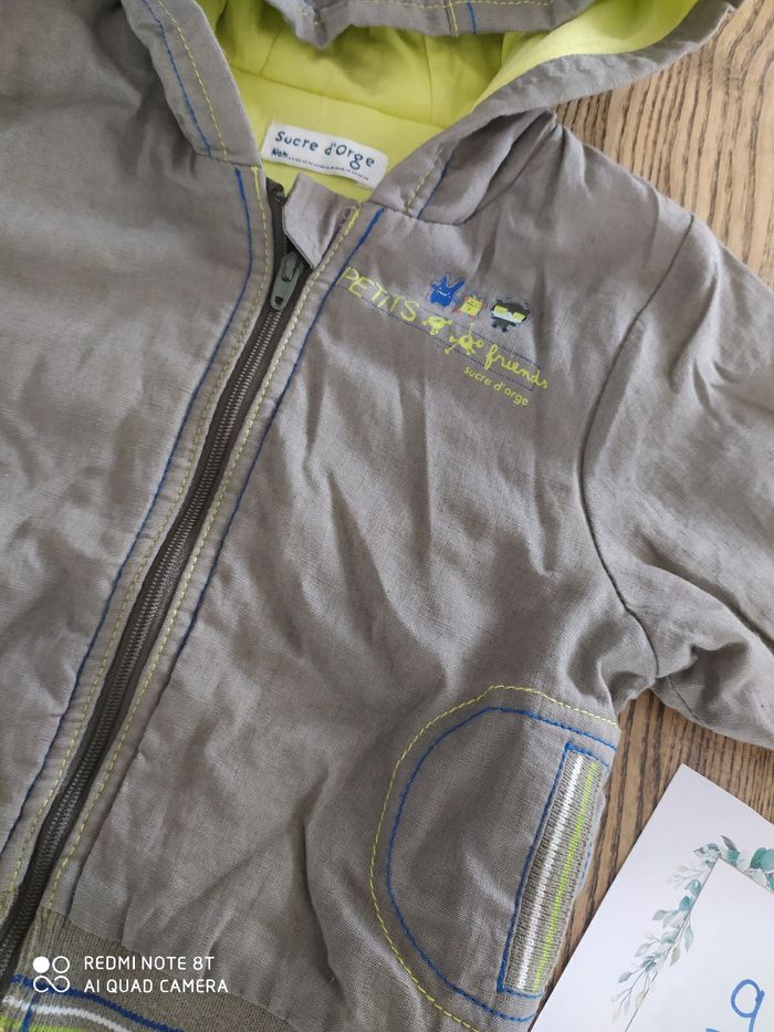 Veste sucre d'orge 9mois - photo numéro 2