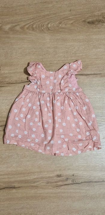 Robe fleurie 3 mois fleur