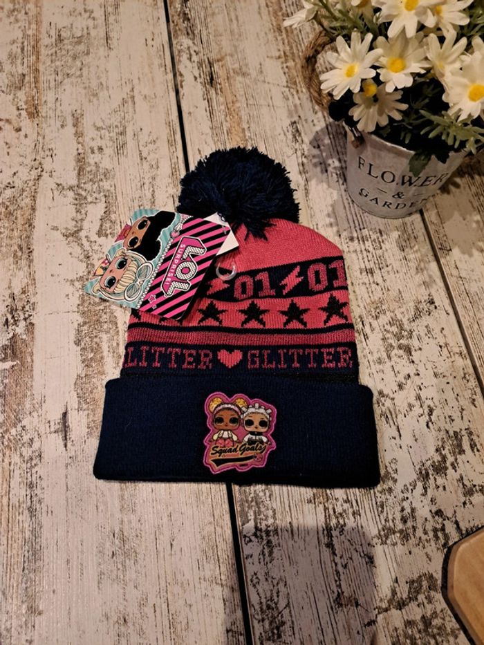 Bonnet LOL pailletée