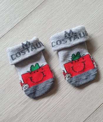 Chaussette bébé 0/6mois mr costaud